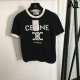 2024SS Short Sleeve T-shirt CELINE Highly popular among fashionable people 2024SS Short Sleeve T-shirt CELINE Highly popular among fashionable people