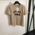 2024SS Short sleeve T-shirt CELINE Celine Retro design