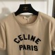 2024SS Short sleeve T-shirt CELINE Celine Retro design 2024SS Short sleeve T-shirt CELINE Celine Retro design