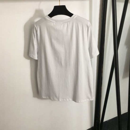 2024SS Short Sleeve T-shirt CELINE CELINE New spring/summer item at a great local price 2024SS Short Sleeve T-shirt CELINE CELINE New spring/summer item at a great local price