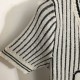 2024SS short sleeve knit CHANEL CHANEL classic street style 2024SS short sleeve knit CHANEL CHANEL classic street style