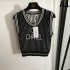 2024SS Knit Vest CHANEL This summer's eye-catching style