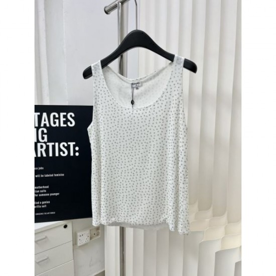 2024SS Tank Top CHANEL CHANEL Summer new products that will make you fall in love with them one after another 2024SS Tank Top CHANEL CHANEL Summer new products that will make you fall in love with them one after another