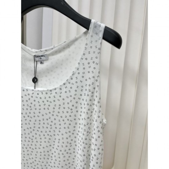 2024SS Tank Top CHANEL CHANEL Summer new products that will make you fall in love with them one after another 2024SS Tank Top CHANEL CHANEL Summer new products that will make you fall in love with them one after another