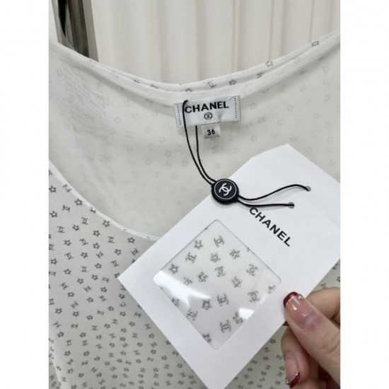 2024SS Tank Top CHANEL CHANEL Summer new products that will make you fall in love with them one after another 2024SS Tank Top CHANEL CHANEL Summer new products that will make you fall in love with them one after another