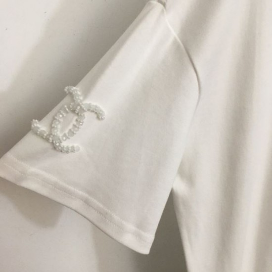 2024SS Short Sleeve T-shirt CHANEL Great for changing seasons 2024SS Short Sleeve T-shirt CHANEL Great for changing seasons
