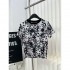 2024SS Short Sleeve T-Shirt CHANEL CHANEL New summer item that is sure to be a hit this season