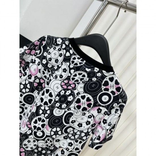 2024SS Short Sleeve T-Shirt CHANEL CHANEL New summer item that is sure to be a hit this season 2024SS Short Sleeve T-Shirt CHANEL CHANEL New summer item that is sure to be a hit this season
