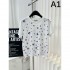 2024SS Short Sleeve T-shirt CHANEL Perfect for summer outings