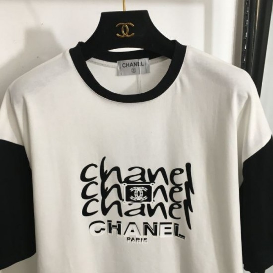 2024SS Short Sleeve T-shirt CHANEL Style that can be used for summer 2024SS Short Sleeve T-shirt CHANEL Style that can be used for summer