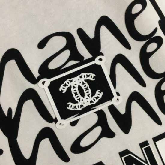 2024SS Short Sleeve T-shirt CHANEL Style that can be used for summer 2024SS Short Sleeve T-shirt CHANEL Style that can be used for summer