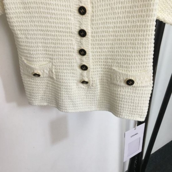 2024SS Short sleeve knit CHANEL Personal style 2024SS Short sleeve knit CHANEL Personal style