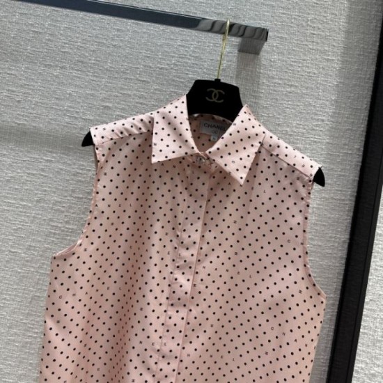 2024SS Vest Shirt CHANEL New Casual Coordination 2024SS Vest Shirt CHANEL New Casual Coordination