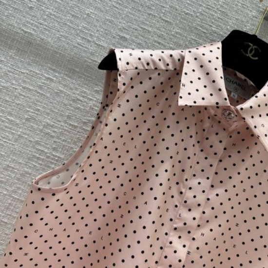 2024SS Vest Shirt CHANEL New Casual Coordination 2024SS Vest Shirt CHANEL New Casual Coordination
