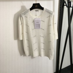 2024SS Short Sleeve T-shirt CHANEL Stylish Atmosphere