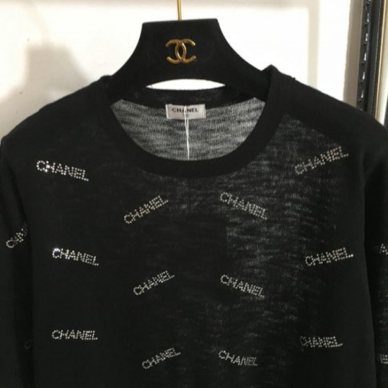 2024SS Short Sleeve T-shirt CHANEL Stylish Atmosphere 2024SS Short Sleeve T-shirt CHANEL Stylish Atmosphere