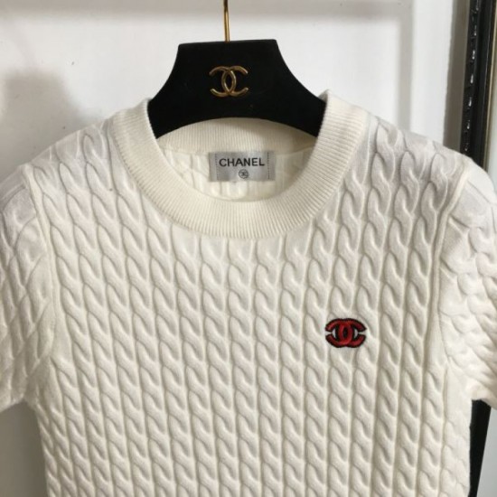 2024SS Short Sleeve Knit CHANEL CHANEL Latest Featured Fashion 2024SS Short Sleeve Knit CHANEL CHANEL Latest Featured Fashion