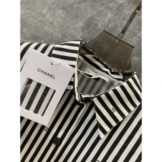 2024SS Short Sleeve Shirt CHANEL CHANEL Much Attention Domestic Sold Out Limited Quantity 2024SS Short Sleeve Shirt CHANEL CHANEL Much Attention Domestic Sold Out Limited Quantity