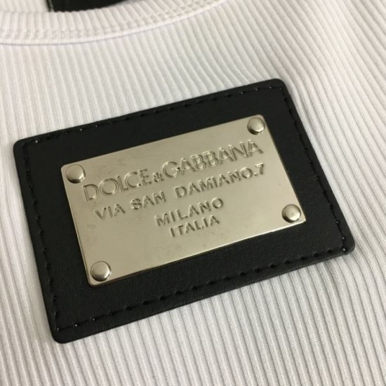 2024SS Tank Top DOLCE & GABBANA Dolce & Gabbana Scandinavian Brand 2024SS Tank Top DOLCE & GABBANA Dolce & Gabbana Scandinavian Brand