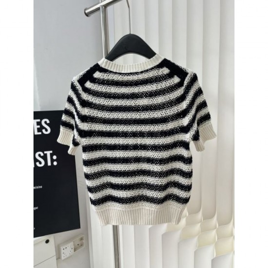2024SS Short sleeve knit DIOR Dior Eye-catching style this summer 2024SS Short sleeve knit DIOR Dior Eye-catching style this summer