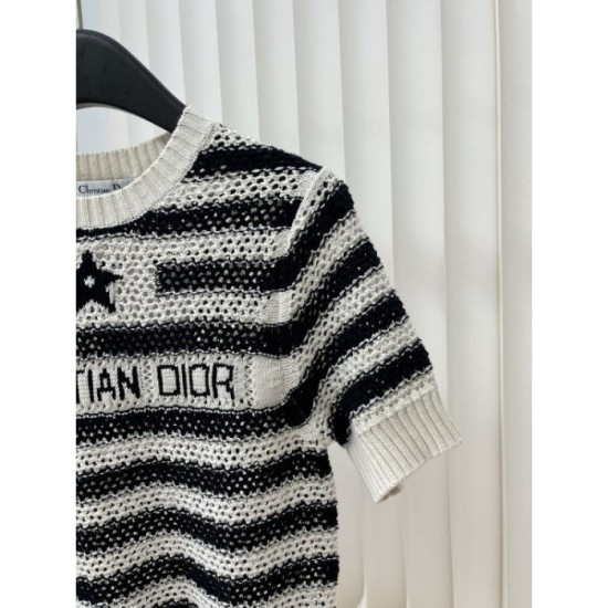 2024SS Short sleeve knit DIOR Dior Eye-catching style this summer 2024SS Short sleeve knit DIOR Dior Eye-catching style this summer