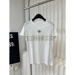 2024SS Short Sleeve T-Shirt DIOR Dior Fans flock to new summer products