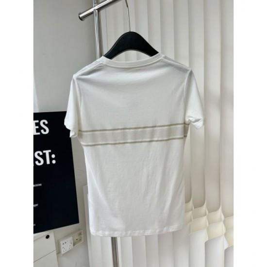 2024SS Short Sleeve T-Shirt DIOR Dior Fans flock to new summer products 2024SS Short Sleeve T-Shirt DIOR Dior Fans flock to new summer products