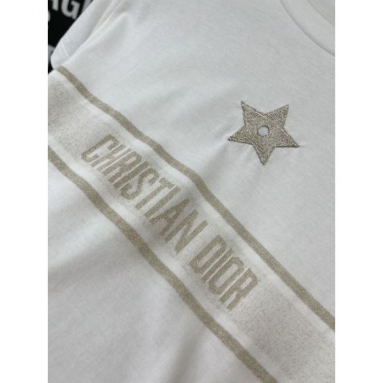 2024SS Short Sleeve T-Shirt DIOR Dior Fans flock to new summer products 2024SS Short Sleeve T-Shirt DIOR Dior Fans flock to new summer products