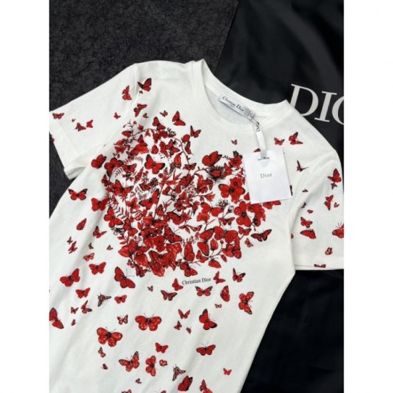 2024SS Short Sleeve T-Shirt DIOR New summer item that will be loved by many Dior users 2024SS Short Sleeve T-Shirt DIOR New summer item that will be loved by many Dior users