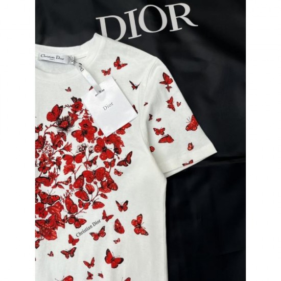 2024SS Short Sleeve T-Shirt DIOR New summer item that will be loved by many Dior users 2024SS Short Sleeve T-Shirt DIOR New summer item that will be loved by many Dior users