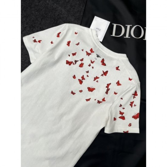 2024SS Short Sleeve T-Shirt DIOR New summer item that will be loved by many Dior users 2024SS Short Sleeve T-Shirt DIOR New summer item that will be loved by many Dior users