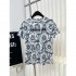 2024SS Short Sleeve T-shirt DIOR Perfect for summer outings
