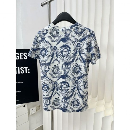 2024SS Short Sleeve T-shirt DIOR Perfect for summer outings 2024SS Short Sleeve T-shirt DIOR Perfect for summer outings
