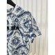 2024SS Short Sleeve T-shirt DIOR Perfect for summer outings 2024SS Short Sleeve T-shirt DIOR Perfect for summer outings