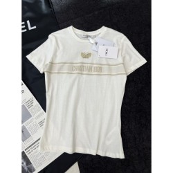 2024SS Short Sleeve T-shirt DIOR Dior New summer item that is sure to be a hit this season