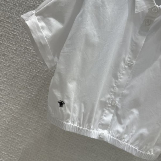 2024SS Short Sleeve Shirt DIOR Dior Summer must-have brand new item 2024SS Short Sleeve Shirt DIOR Dior Summer must-have brand new item