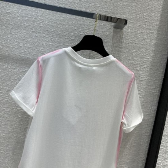 2024SS Short Sleeve T-shirt DIOR Used by highly sensitive celebrities 2024SS Short Sleeve T-shirt DIOR Used by highly sensitive celebrities