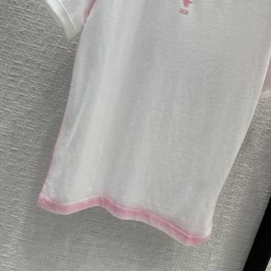 2024SS Short Sleeve T-shirt DIOR Used by highly sensitive celebrities 2024SS Short Sleeve T-shirt DIOR Used by highly sensitive celebrities