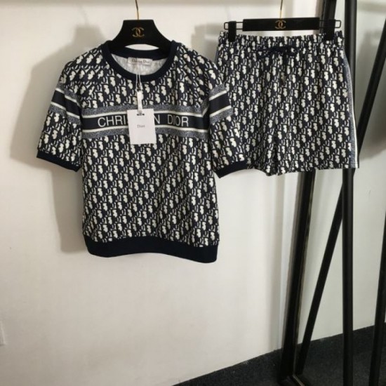 2024SS Top and bottom set DIOR Dior Simple and easy to mix and match 2024SS Top and bottom set DIOR Dior Simple and easy to mix and match