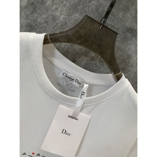 2024SS Short Sleeve T-shirt DIOR Dior Essential item for summer 2024SS Short Sleeve T-shirt DIOR Dior Essential item for summer