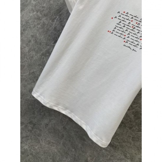 2024SS Short Sleeve T-shirt DIOR Dior Essential item for summer 2024SS Short Sleeve T-shirt DIOR Dior Essential item for summer