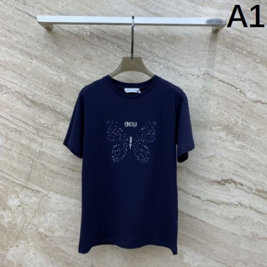 2024SS Short Sleeve T-shirt DIOR Fashionable people love it! 2024SS Short Sleeve T-shirt DIOR Fashionable people love it!