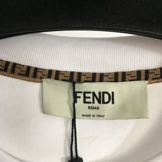 2024SS Short Sleeve T-Shirt FENDI Popular New Brand Item 2024SS Short Sleeve T-Shirt FENDI Popular New Brand Item