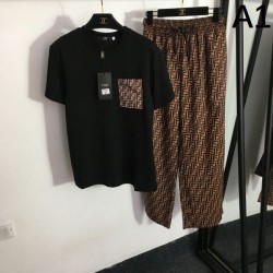 2024SS top and bottom set FENDI overwhelmingly popular for fashion