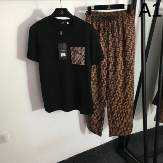 2024SS top and bottom set FENDI overwhelmingly popular for fashion 2024SS top and bottom set FENDI overwhelmingly popular for fashion