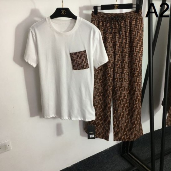 2024SS top and bottom set FENDI overwhelmingly popular for fashion 2024SS top and bottom set FENDI overwhelmingly popular for fashion