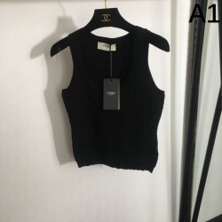 2024SS Knit Vest FENDI New summer item that will be loved by many users