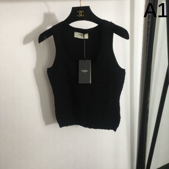 2024SS Knit Vest FENDI New summer item that will be loved by many users 2024SS Knit Vest FENDI New summer item that will be loved by many users