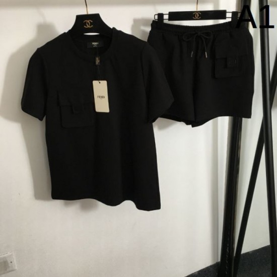 2024SS top and bottom set FENDI Very practical for daily use 2024SS top and bottom set FENDI Very practical for daily use