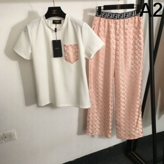 2024SS top and bottom set FENDI Refreshing new spring/summer items are trending 2024SS top and bottom set FENDI Refreshing new spring/summer items are trending